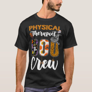 T-shirt Physothérapeute Boo Crew Ghost Therapy Hallowee