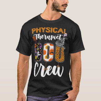 T-shirt Physothérapeute Boo Crew Ghost Therapy Hallowee