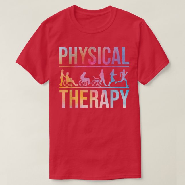 T-shirt PhysothérapieThérapie de la santé Physiothérapie P (Design devant)