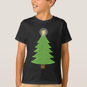 T-shirt Pi 3.14 Cadeau Arbre De Noël Pour Les Amateurs De