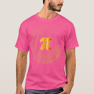 T-shirt Pi 3,14 Professeur de sciences mathématiques Jour 