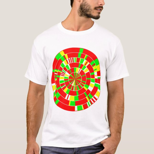 T-shirt Pi Abstrait 02 (Devant)