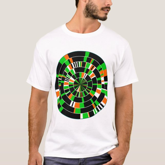 T-shirt Pi Abstrait 07 (Devant)
