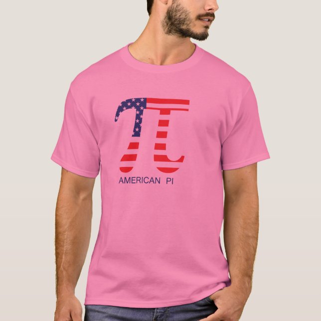 T-shirt Pi américain (Devant)