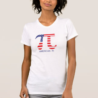 T-shirt Pi américains - Customisé