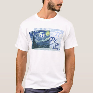 T-shirt Pi dans le ciel