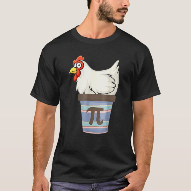 T-shirt Pi Day 2022 Math Mathematics Chicken Pot Pie Pie O (Devant)