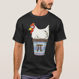 T-shirt Pi Day 2022 Math Mathématiques Tarte au poulet te