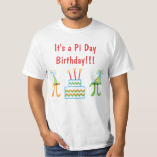 T-shirt Pi Day Anniversaire Tee
