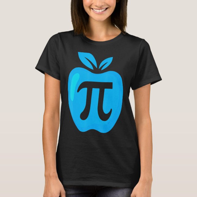 T-shirt Pi Day Apple Pi Math Enseignant 3 14 Math Geek Maj (Devant)
