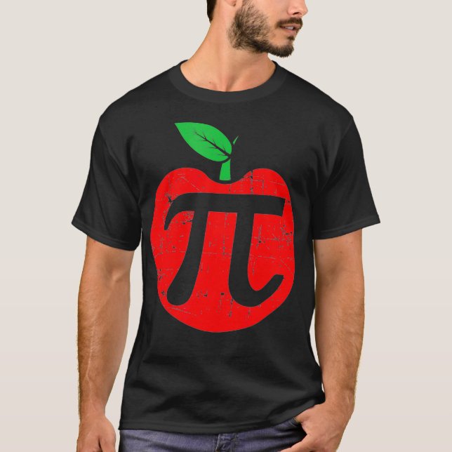 T-shirt Pi Day Apple Pie Pun 314 Cute Math Lover Teacher B (Devant)