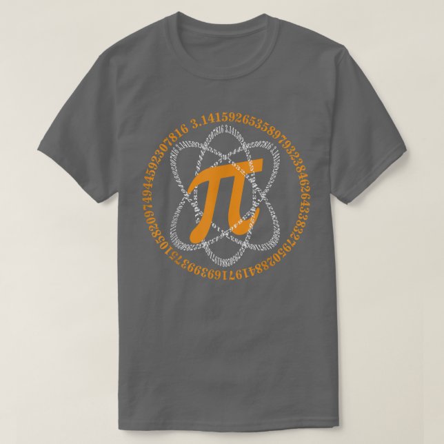 T-shirt Pi Day Atom Pi Math Geek Amateurs de science (Design devant)