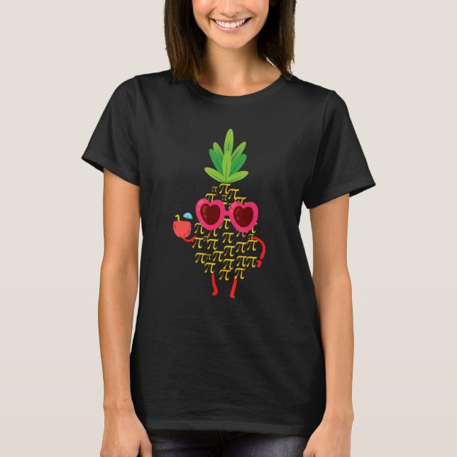 T-shirt Pi Day Chemise Pi Ananas Funny Math Pi Jour (Devant)