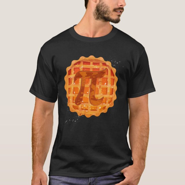 T-shirt Pi Day Citrouille Pie Math Enseignant (Devant)