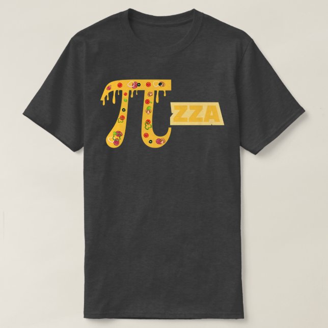 T-shirt Pi day Funny habillement graphique Pi zza, Pizza L (Design devant)
