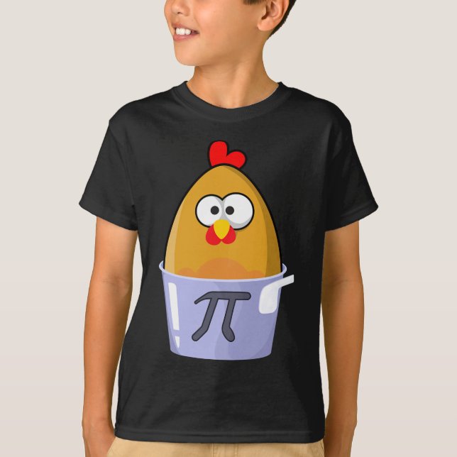 T-shirt Pi Day Humoristique Picken Pot Pie Math Amour Nouv (Devant)