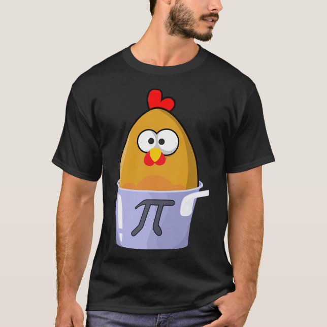 T-shirt Pi Day Humoristique Picken Pot Pie Math Amour Nouv (Devant)