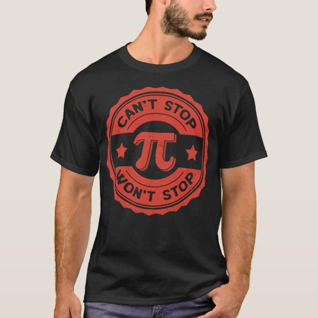 T-shirt Pi Day Math Enseignant Nerd Algebra Pi plongeur (Devant)