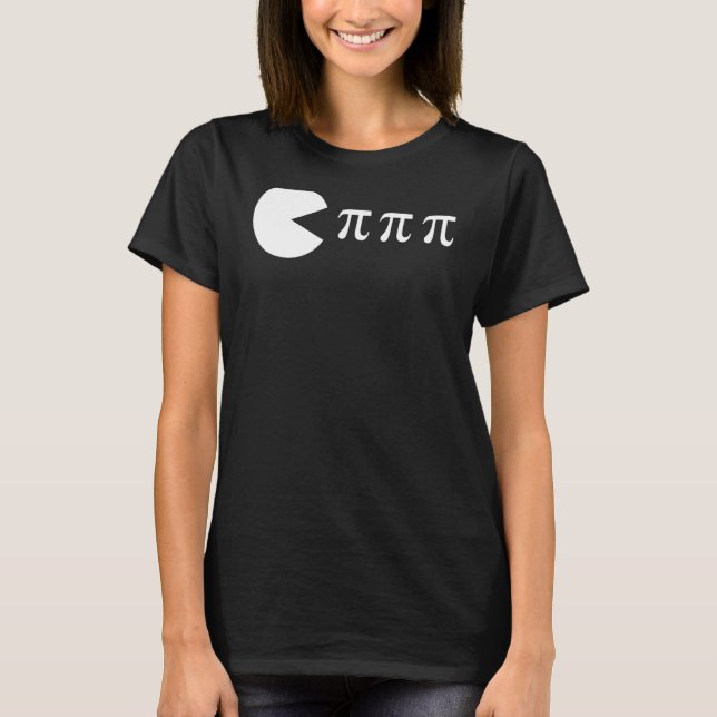 T-shirt Pi Day Math Science Ate Pi Symbole (Devant)