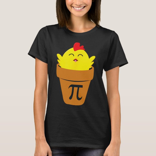 T-shirt Pi Day Math T Shirt Funny Pot de poulet Pie T Shir (Devant)