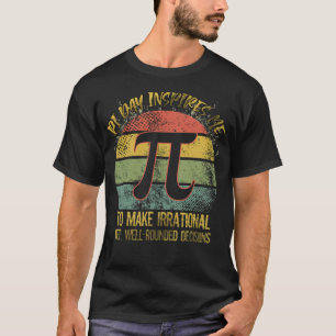 T-shirt Pi Day m'inspire pour faire une équation