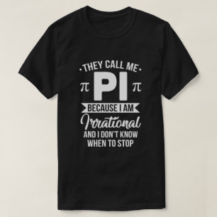 T-shirt Pi Day On M'Appelle Pi Symbole Pi Day Mignonne Dr