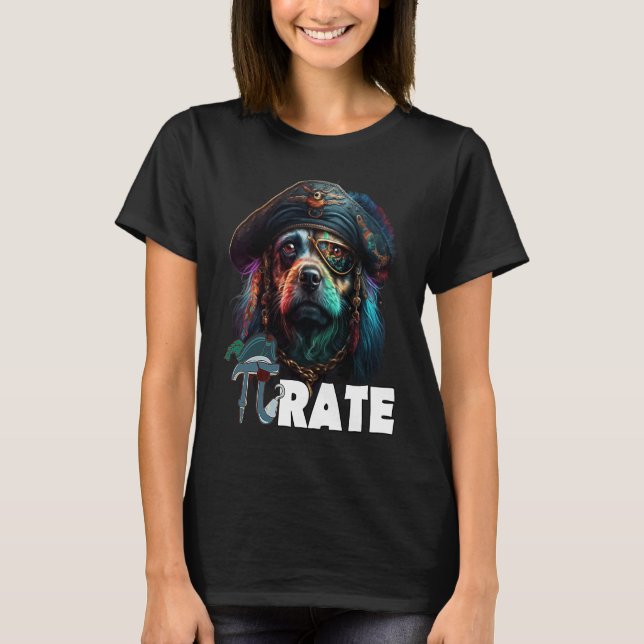 T-shirt Pi Day Pi rate Chien 314 Funny Math Professeur de  (Devant)