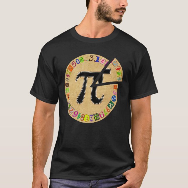 T-shirt Pi Day Pie Funny Math Enseignant Étudiants Maths E (Devant)