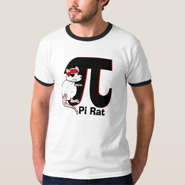 T-shirt Pi Day pirate (Devant)