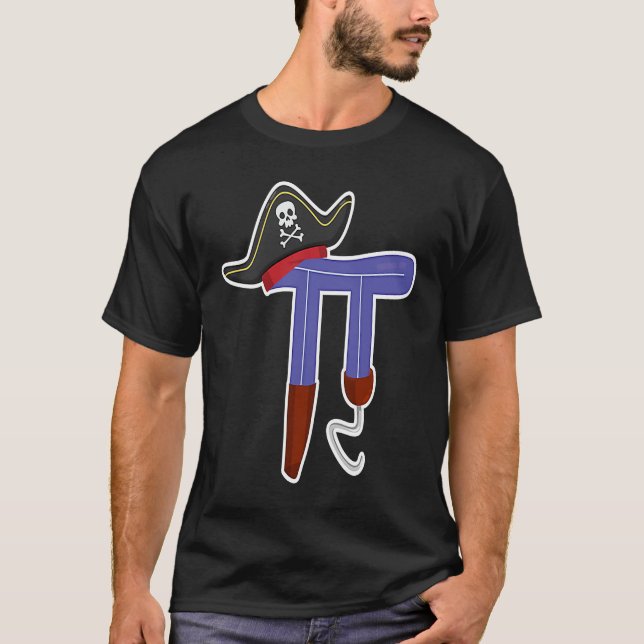 T-shirt Pi Day Pirate Math Enseignant Sciences étudiantes  (Devant)