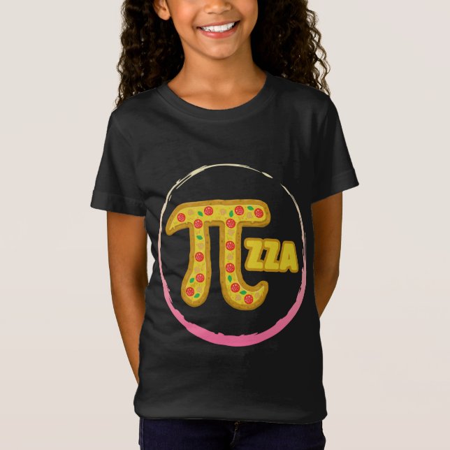 T-Shirt Pi Day Pizza Lover Math Enseignant 3.14 Mathématiq (Devant)