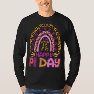T-shirt Pi Day Tee - shirts Spiral Pi Math Enseignant 3 14