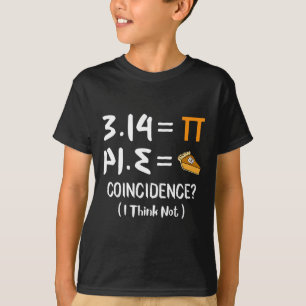 T-shirt Pi égale tarte drôle Math jeu Pi Jour cadeau