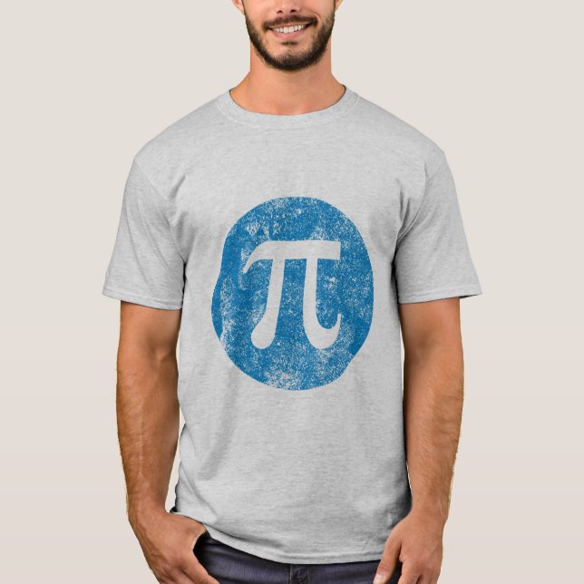 T-shirt Pi et cercle (Devant)