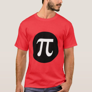 T-shirt Pi et cercle