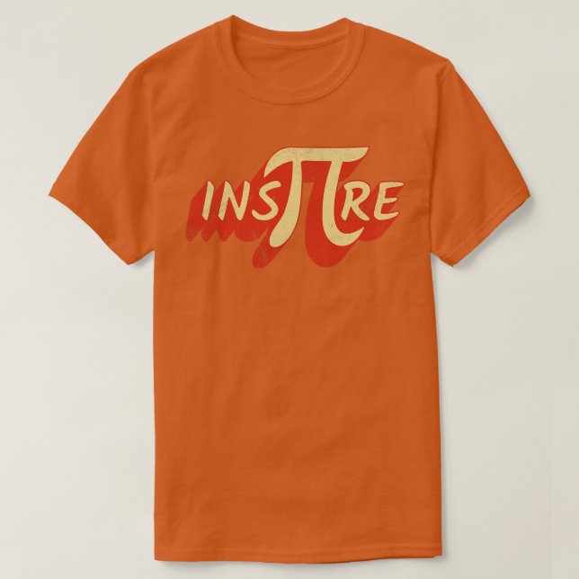 T-shirt Pi Inspirer la motivation mathématique (Design devant)