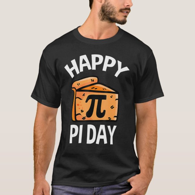 T-shirt Pi Jour 3 14 Coupe De Pi Math Geek Pie Lover (Devant)