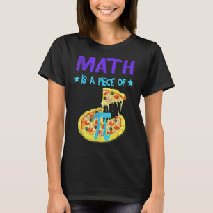 T-shirt Pi Jour 3.14 Math Est Une Pièce De Pizza Amusant 1