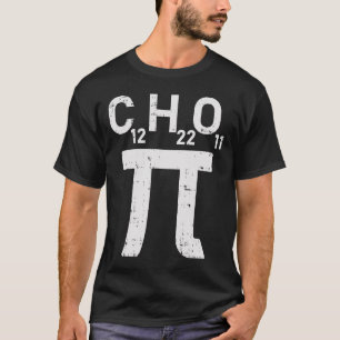 T-shirt Pi Jour Chemise à sucre Symbole Formule Math Chimi