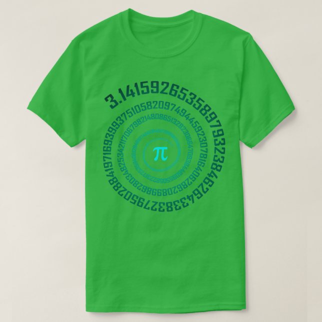 T-shirt Pi n'arrêtera pas Math Pi Jour (Design devant)