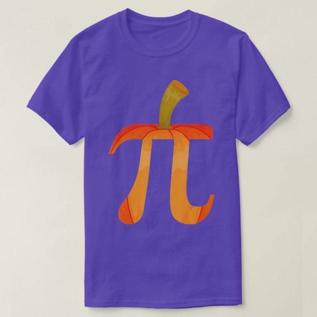 T-shirt Pi Pumpkin Pie Math Funny Halloween Pi Day Maths L (Design devant)