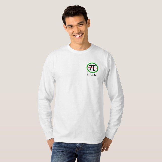 T-shirt Pi STEM (Devant entier)