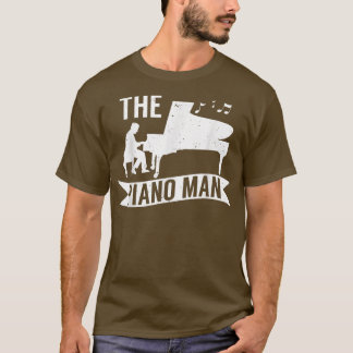 T-shirt Pianist Music Lover The Piano Man 4520 