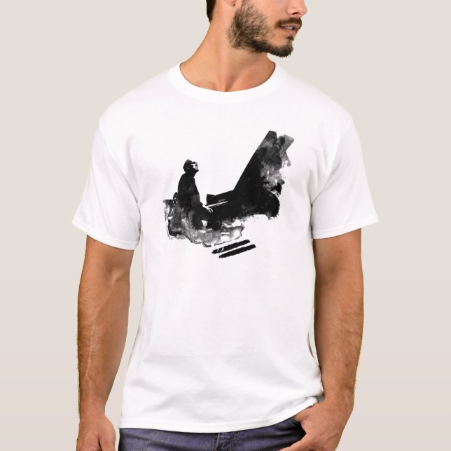 T-shirt pianiste (Devant)