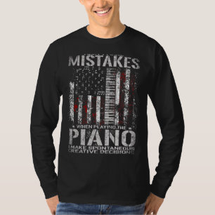 T-shirt Pianiste de clavier musicien de musique Piano
