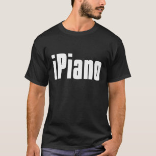 T-shirt Pianiste de piano Clavier Fanfare Hommes Femmes En
