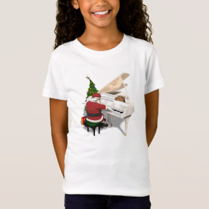 T-Shirt Pianiste du Père Noël