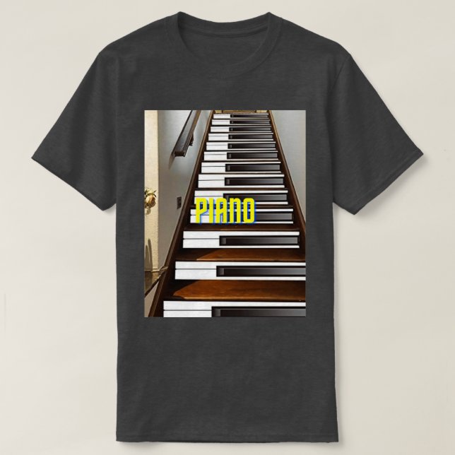 T-SHIRT PIANO (14) (Design devant)