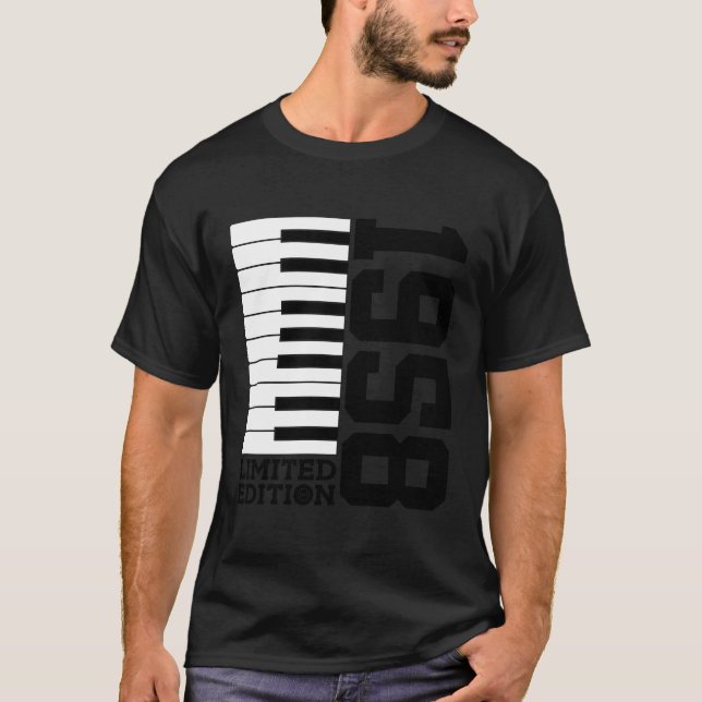 T-shirt Piano 65E Piano 1958 (Devant)