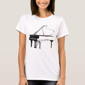T-shirt Piano à croquis